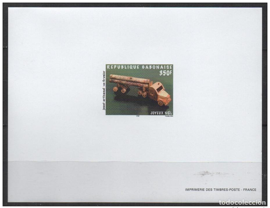 Stamps: Gab&oacute;n 2005 Mi. 1682 Evento de lujo Feliz Navidad Juguetes Cami&oacute;n