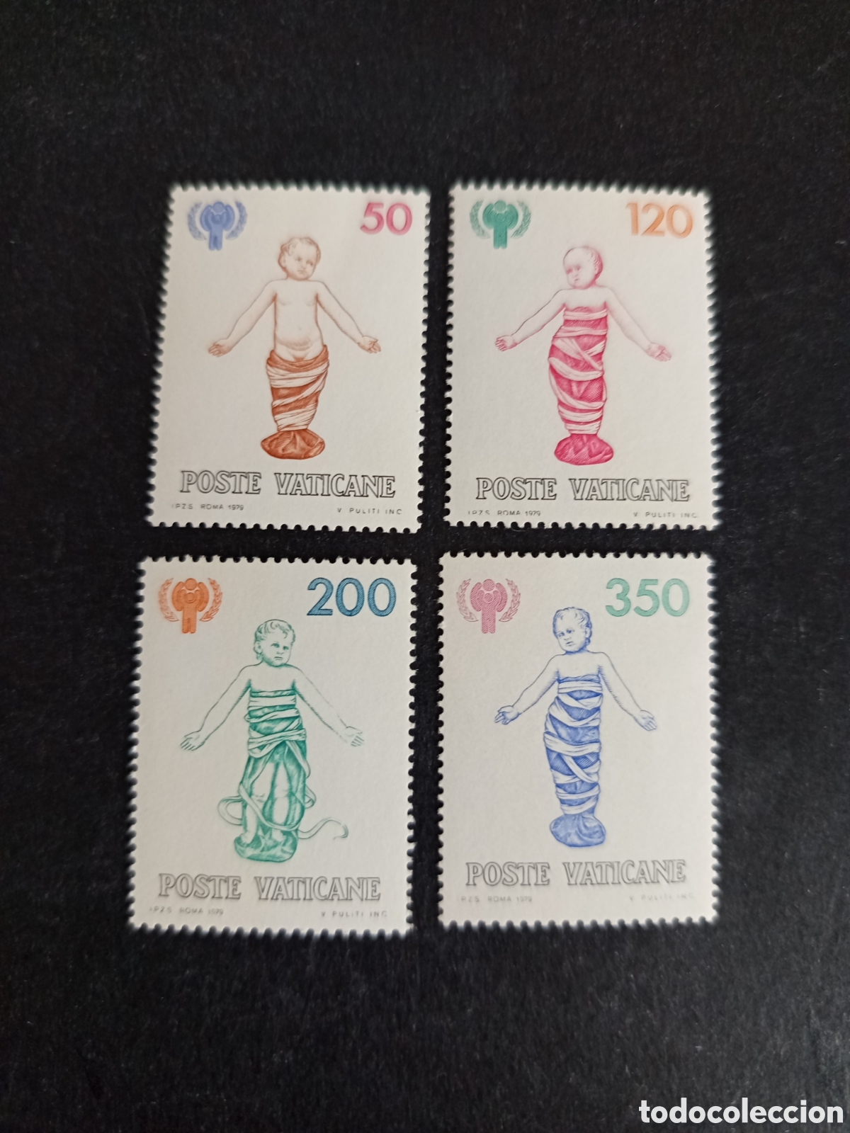 Sellos: Vaticano, 1979. A&ntilde;o Internacional del Ni&ntilde;o. Yv 685/8. Serie completa en nuevo.Pedido m&iacute;nimo 3 &euro;.