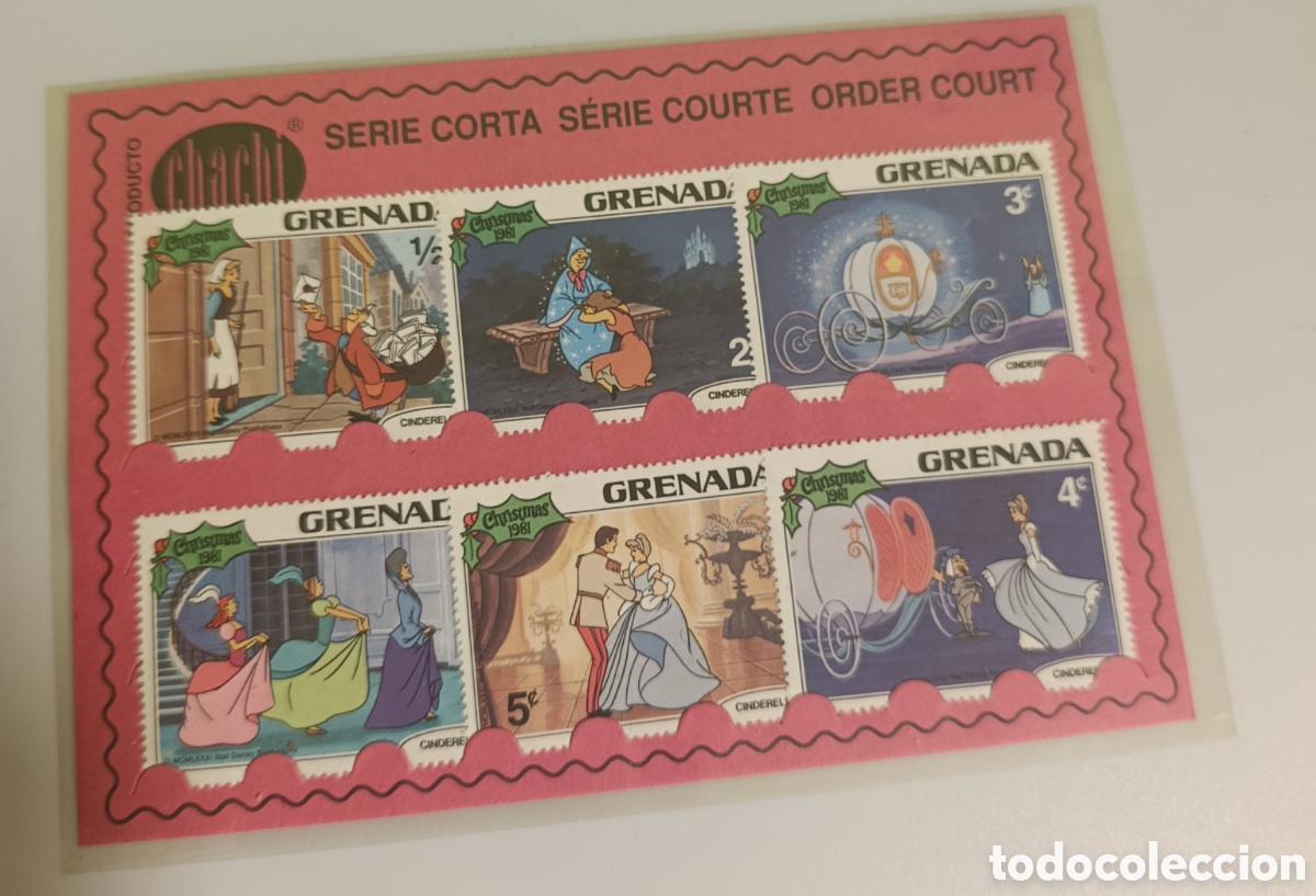 Francobolli: GRENADA sellos 1981 - WALT DISNEY Cenicienta