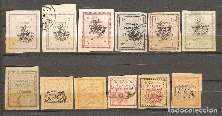 Sellos: IRAN,PERSIA,1902 Y 1906. - Foto 1