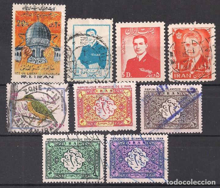 Sellos: IRAN - LOTE 9 SELLOS DIFERENTES - Foto 1