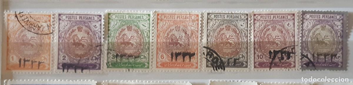 Sellos: PERSIA, IR&Aacute;N, 1915. - Foto 1