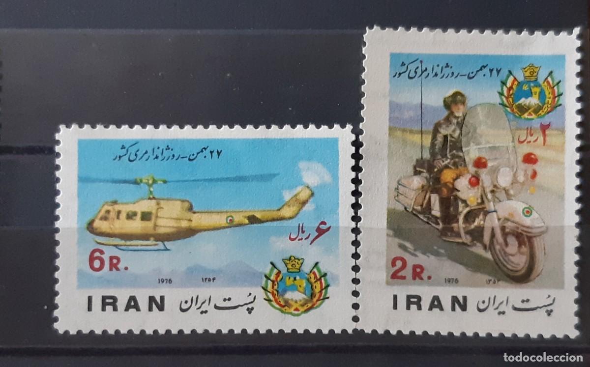Sellos: IR&Aacute;N, 1976. - Foto 1