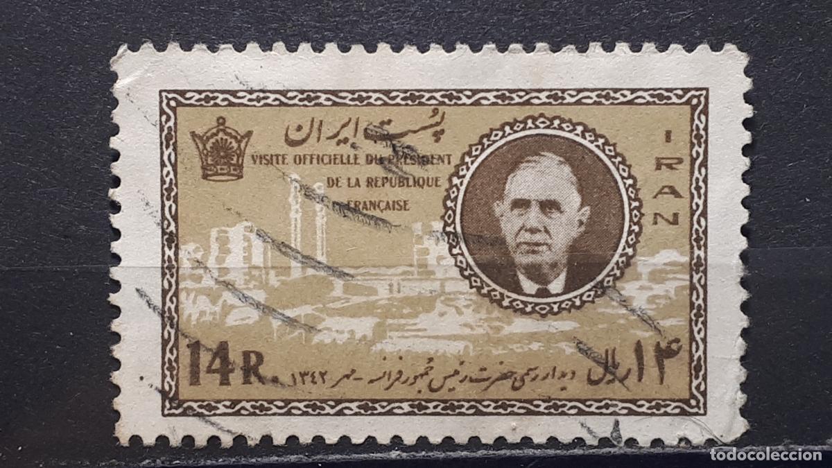 Sellos: IRAN . A&Ntilde;O 1963. &deg;. YVERT 1040 - Foto 1