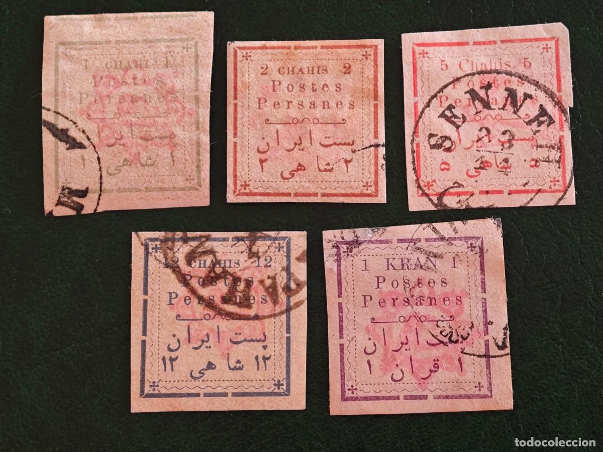 Sellos: 1902 Sellos antiguos de Ir&aacute;n - Foto 1