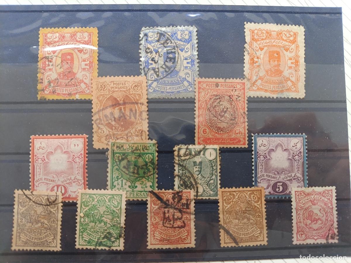Stamps: Persia, Iran. Lote de sellos