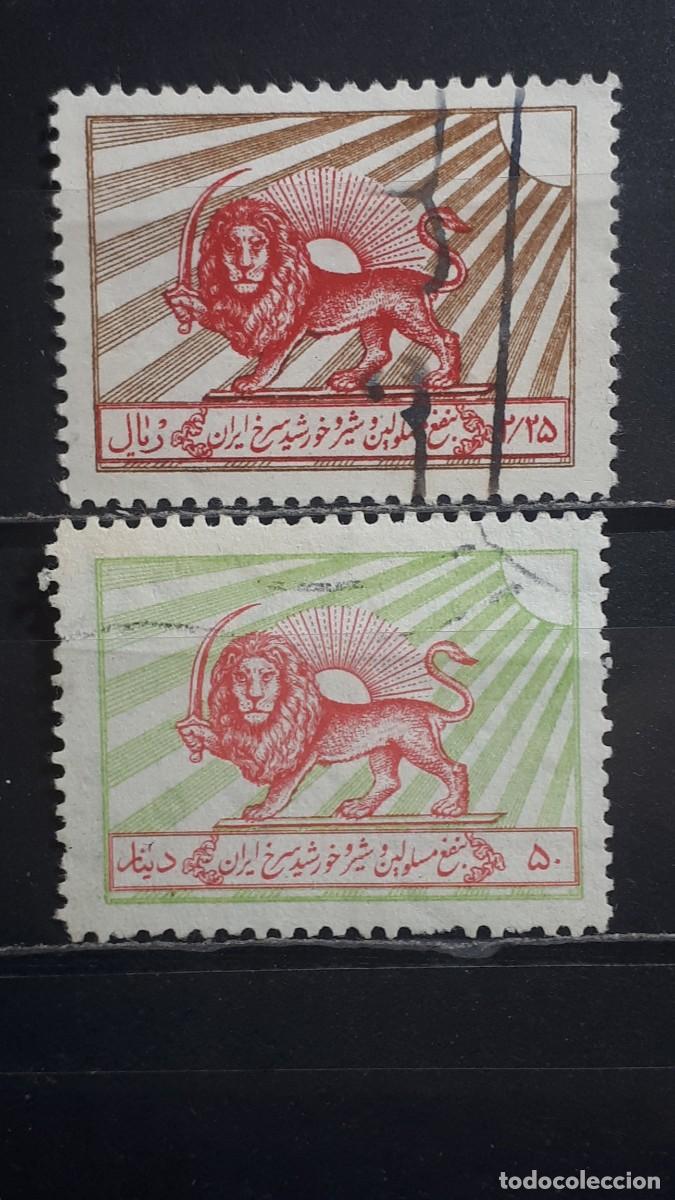 Sellos: IRAN. A&Ntilde;O 1949. &deg;. YVERT beneficencia 9, 11