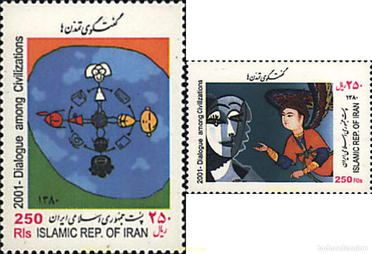 Sellos: 82583 MNH IRAN 2001 A&Ntilde;O INTERNACIONAL DEL DIALOGO ENTRE CIVILIZACIONES