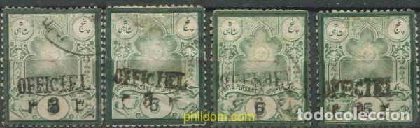 Timbres: 686491 USED IRAN 1886 SIMBOLO NACIONAL
