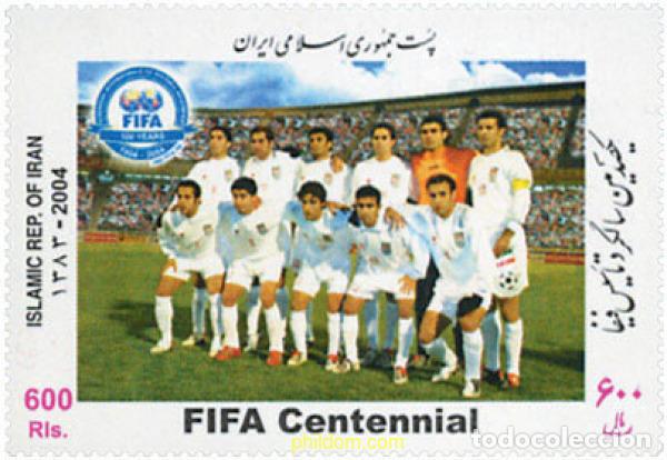 Sellos: 149686 MNH IRAN 2004 CENTENARIO DE LA FIFA - Foto 1