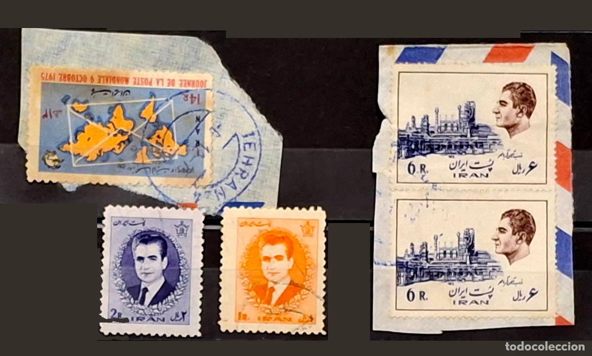 Sellos: 1960-1975, 5 sellos de Ir&aacute;n