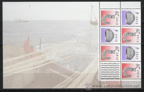 Sellos: IRLANDA  HOJA BLOQUE NUEVA - Foto 1