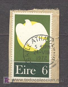 Sellos: IRLANDA, USADO - Foto 1