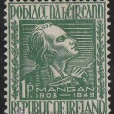 Sellos: IRLANDA 1949. CENTENARIO MUERTE DE C.MANGAN. **.MNG.. Lote 48442280