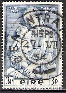 Sellos: IRLANDA 1954 - USADO - Foto 1