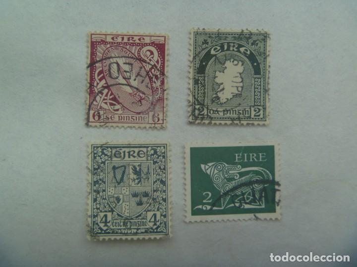 Sellos: LOTE DE 4 SELLOS DE IRLANDA, EIRE - Foto 1