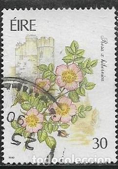 Sellos: IRLANDA YVERT 733, FLORA - Foto 1