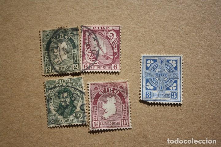 Sellos: IRLANDA - 5 SELLOS . - Foto 1