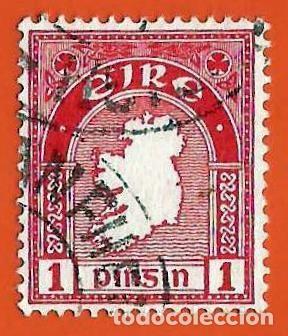 Sellos: IRLANDA. 1942. MAPA - Foto 1