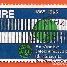 Sellos: IRLANDA. 1965. CENTENARIO DE LA UNION INTERNACIONAL DE TELECOMUNICACIONES. Lote 366171876