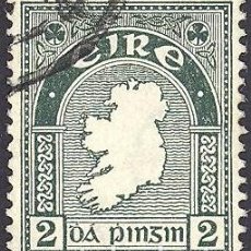 Sellos: IRLANDA. MAPA. 1922-24. YT-43. USADO SIN CHARNELA. Lote 400856004