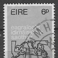 Francobolli: IRLANDA 1969 - 50º ANIV. DE LA ORGANIZACIÓN MUNDIAL DEL TRABAJO - USADO