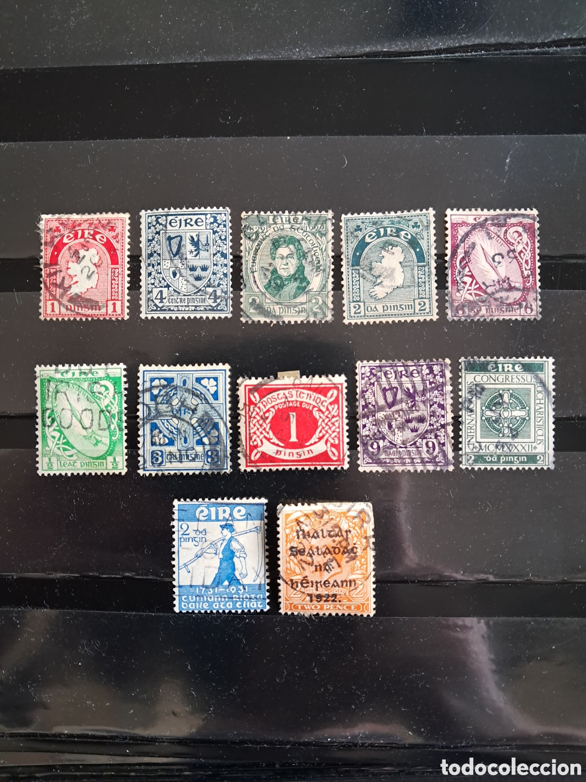 Sellos: IRLANDA 12 SELLOS - Foto 1