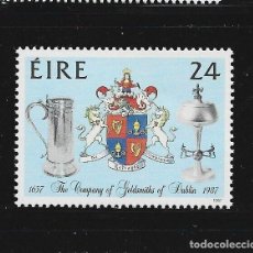 Sellos: IRLANDA 1987 IVERT 637 *** 350º ANIVERSARIO DE LA SOCIEDAD DE ORFEBRES DE DUBLIN