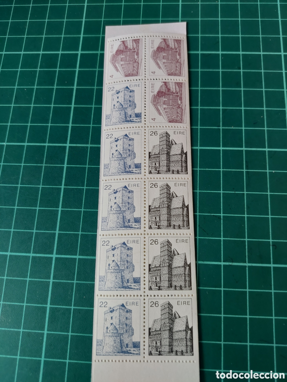 Sellos: 1984 irlanda eire serie completa nueva carnets arquitectura edificios - Foto 1