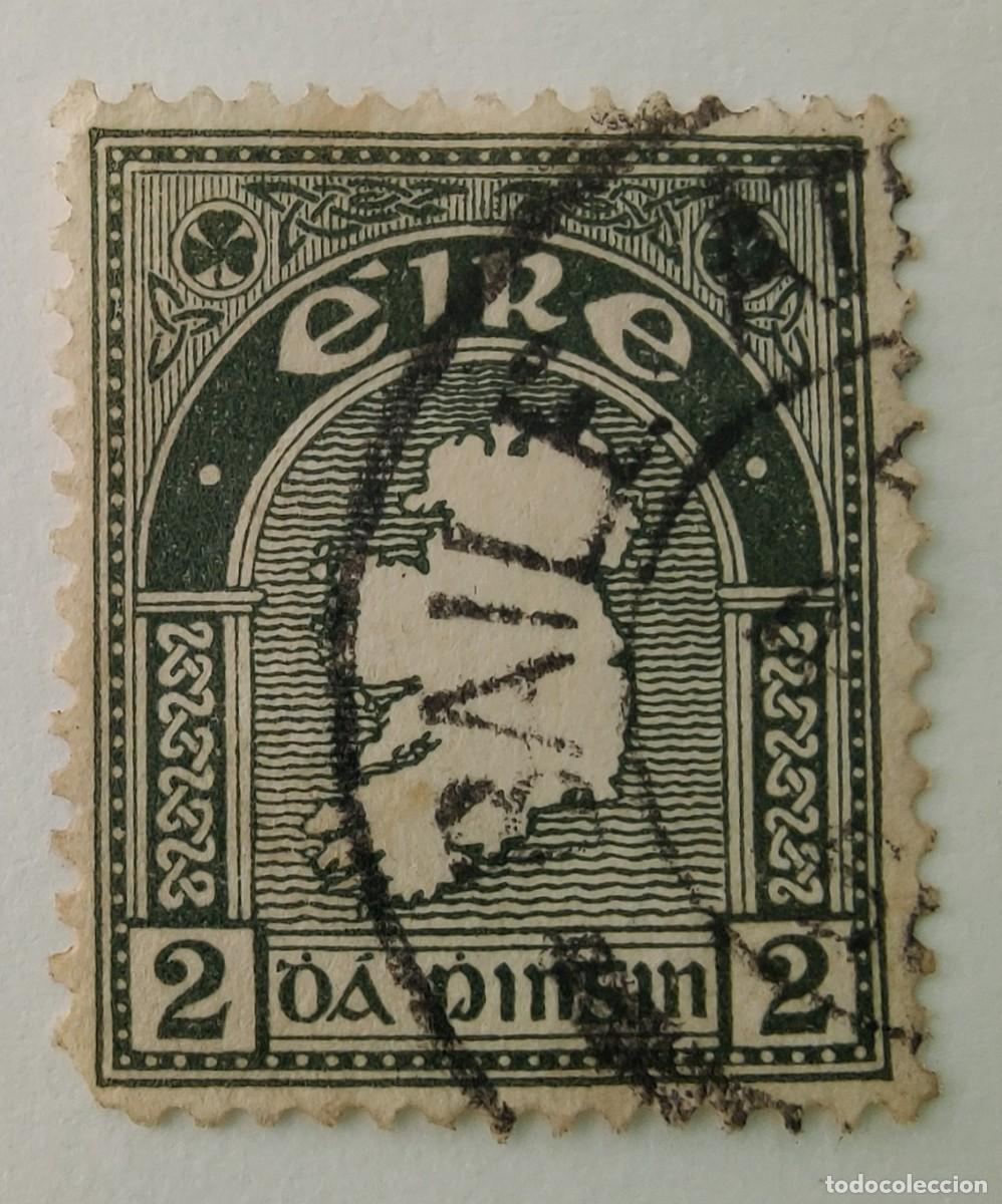 Sellos: Sello Irlanda Mapa - Foto 1