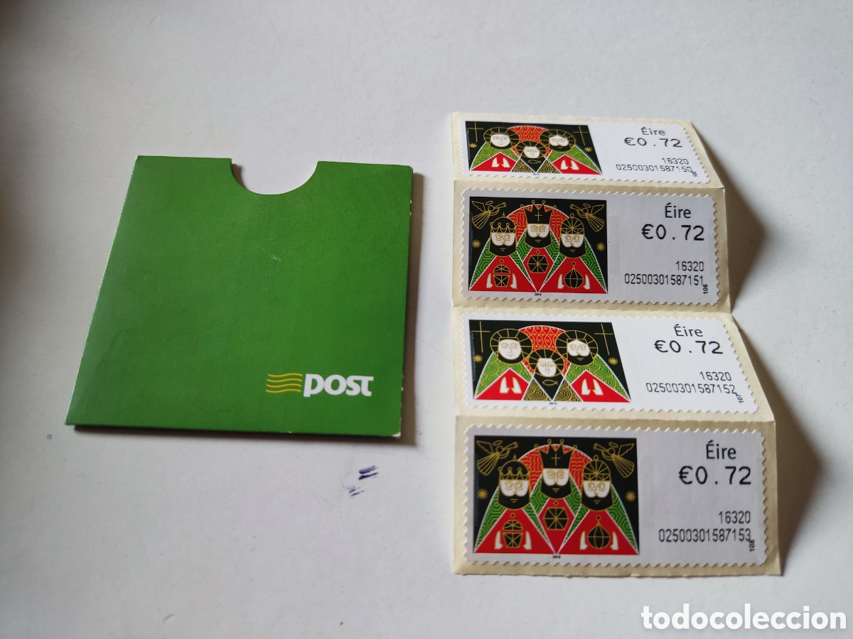 Sellos: Sellos eire Post navidad - Foto 1