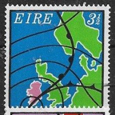 Sellos: IRLANDA 1973 METEOROLOGÍA. YVERT Nº 294 Y 295 * *