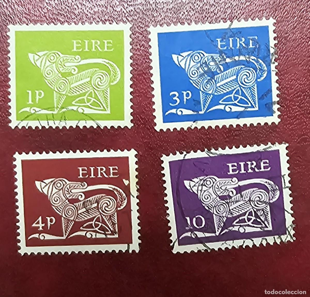 Sellos: 4 SELLO USADO IRLANDA - Foto 1