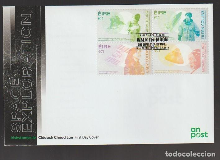 Sellos: Eire Ireland 2019 - Space exploration FDC - Foto 1