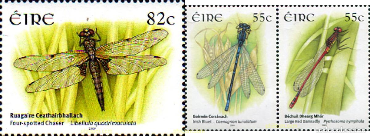 Sellos: 327489 MNH IRLANDA 2009 LIBELULAS - Foto 1