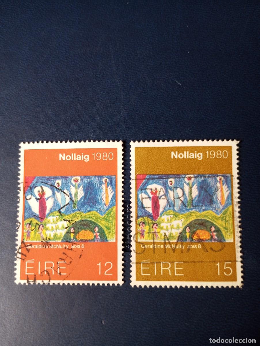 Sellos: IRLANDA, 1980, NAVIDAD - Foto 1