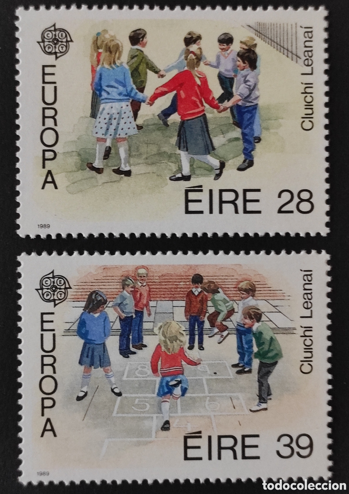 Sellos: Eire. 1989. Europa. CEPT - Foto 1
