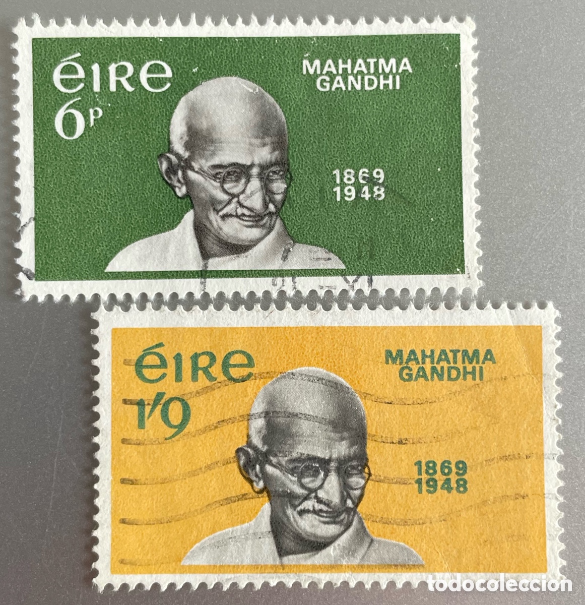Sellos: Irlanda. Ghandi. 1963 - Foto 1