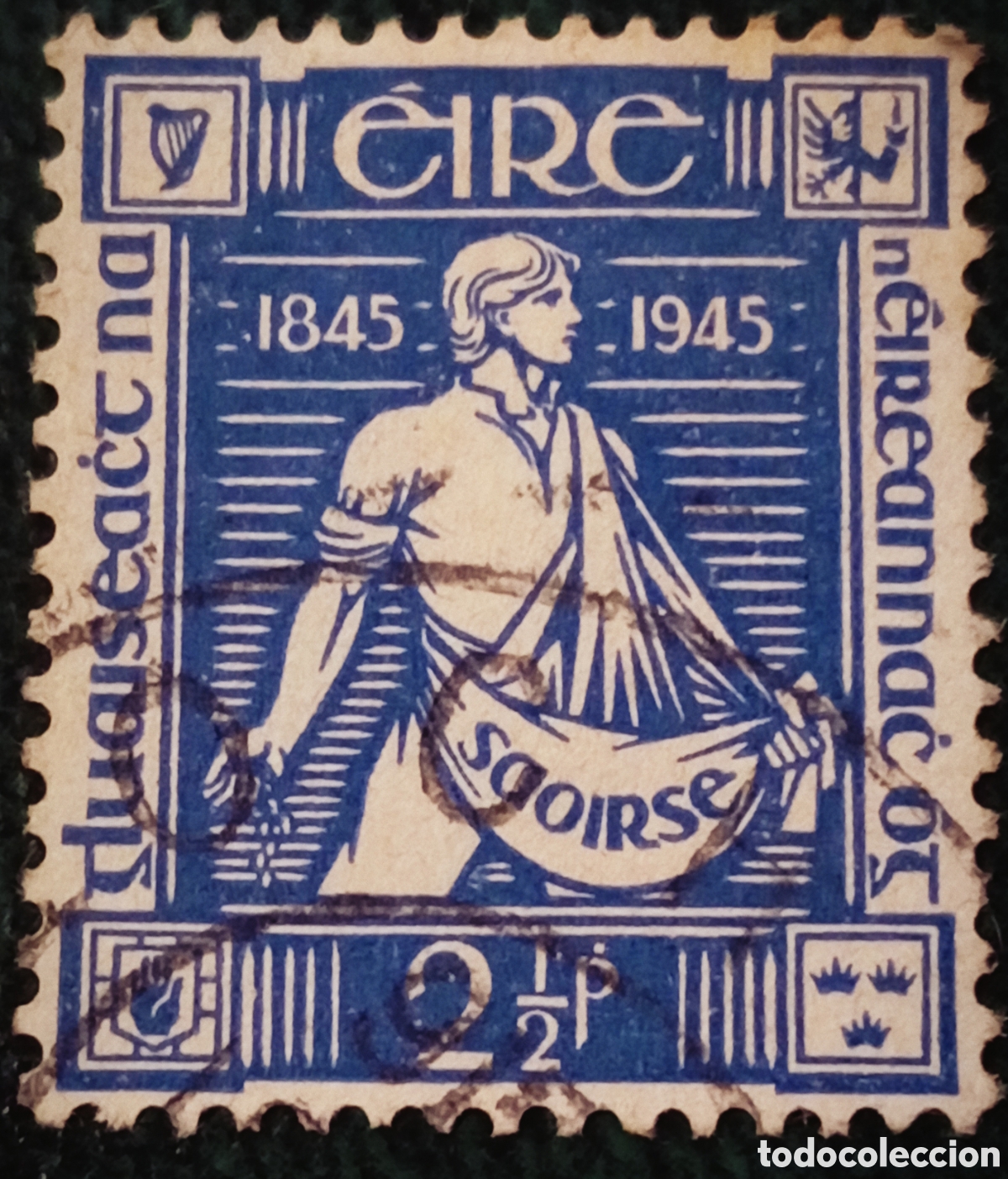 Sellos: Irlanda 1945 Thomas Davis - Foto 1