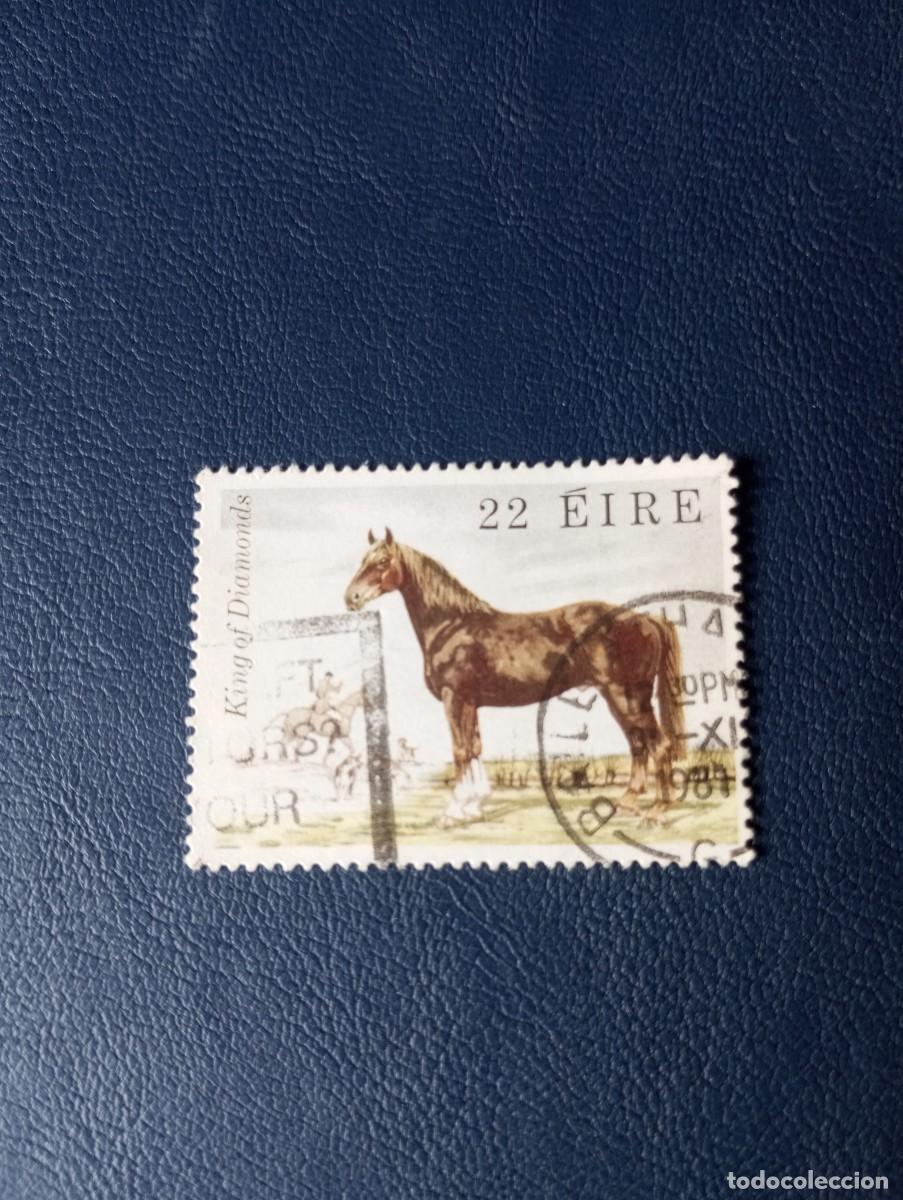 Sellos: IRLANDA 1981, CABALLOS - Foto 1