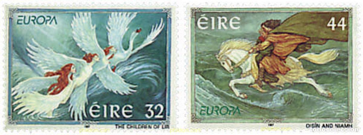 Sellos: 63067 MNH IRLANDA 1997 EUROPA CEPT. CUENTOS Y LEYENDAS
