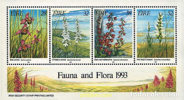 Sellos: 90702 MNH IRLANDA 1993 ORQUIDEAS DE IRLANDA