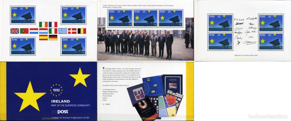 Sellos: 147268 MNH IRLANDA 1992 MERCADO UNICO EUROPEO