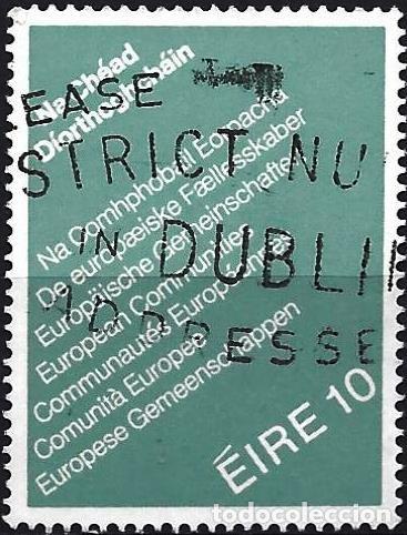 Sellos: Irlanda 1979 - Mi 395 - YT 396 - Elecciones al Parlamento Europeo
