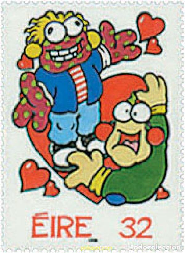 Sellos: 306227 MNH IRLANDA 1996 DIA DE SAN VALENTIN