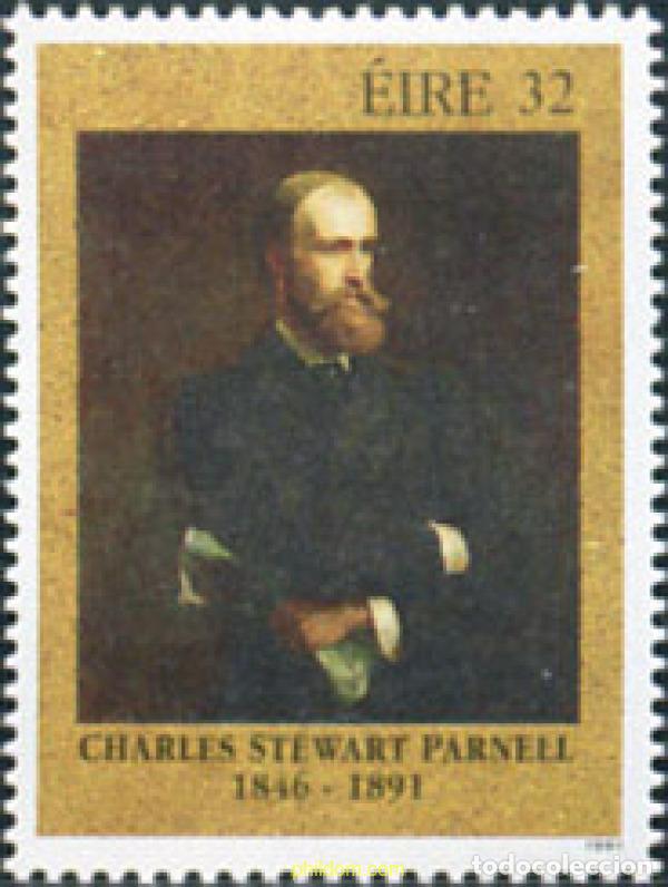 Sellos: 164962 MNH IRLANDA 1991 CENTENARIO DE LA MUERTE DE CHARLES STEWART PARNELL