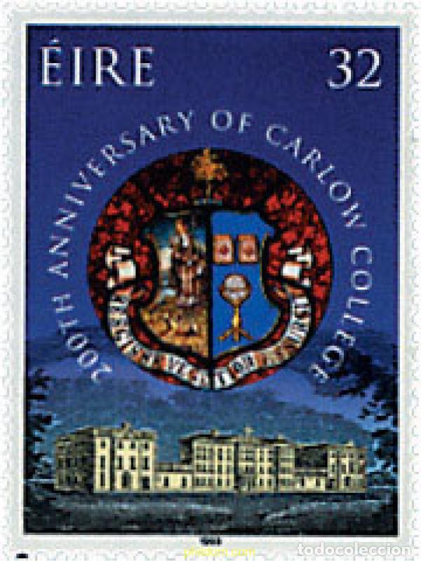 Sellos: 164993 MNH IRLANDA 1993 250 ANIVERSARIO DEL COLEGIO SAN PATRICK DE CARLOW