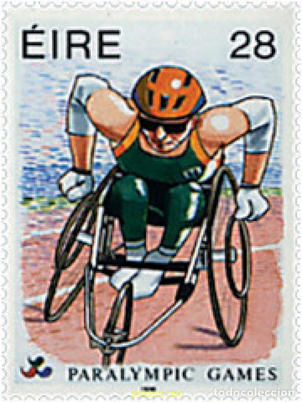 Sellos: 306225 MNH IRLANDA 1996 26 JUEGOS OLIMPICOS VERANO ATLANTA 1996 - JUEGOS PARALIMPICOS. ATLANTA 1996