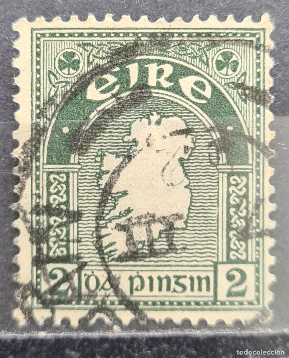 Sellos: Sello usado de Irlanda 1922-24