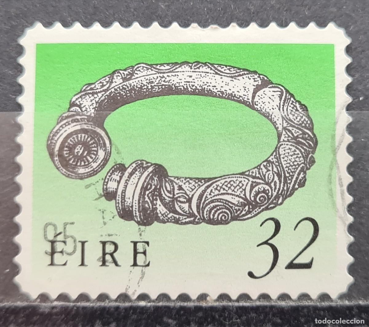 Sellos: Sello usado de Irlanda 1990: Patrimonio y tesoros irlandeses (I)